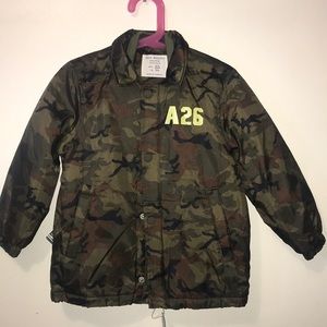 Camouflage Puffer Coat